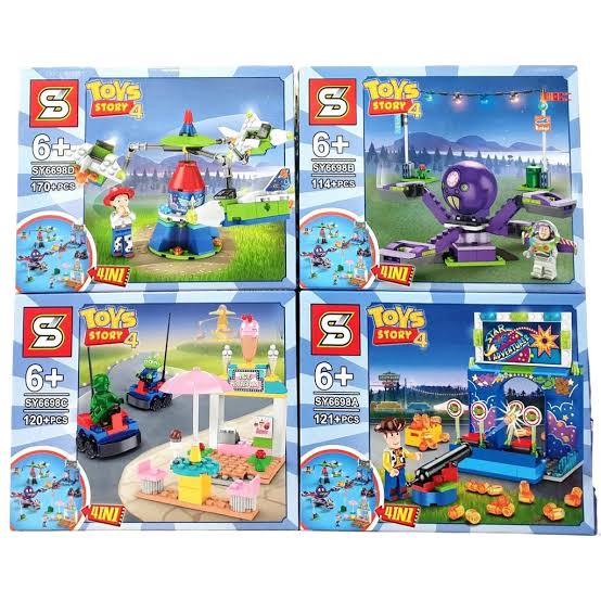 BLOQUES TOY STORY X4 SY6698 6881155666983 PRECIO FINAL!!!