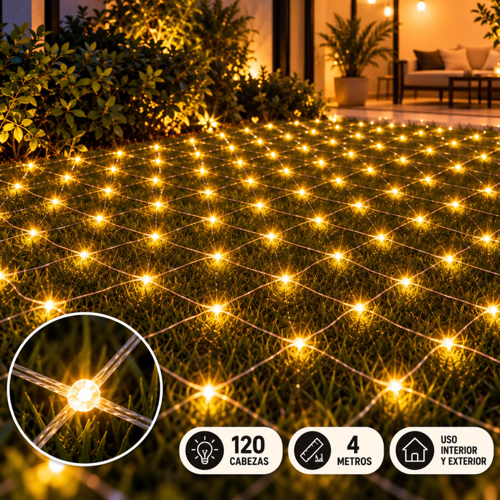 LUZ DE NETLIGHT X1 CALIDO 120CABEZAAS 9012 [NV-A30-]