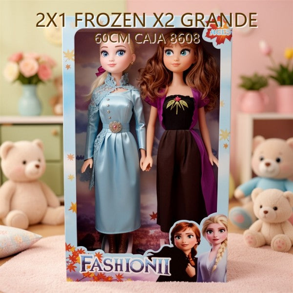 OFERTA 2X1 FROZEN X2 GRANDE 60CM CAJA 8608