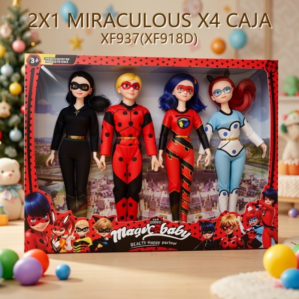 OFERTA 2X1 MIRACULOUS X4 CAJA XF937(XF918D)