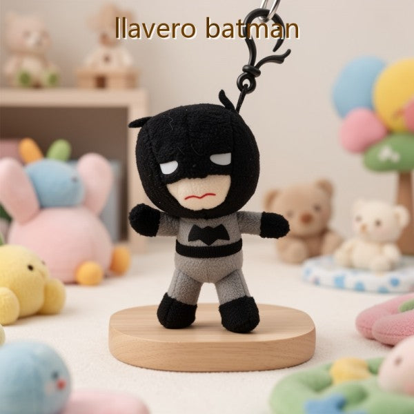 LLAVERO DE PELUCHE BATMAN