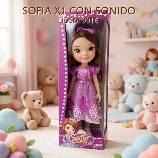 SOFIA X1 CON SONIDO 30CM 9916