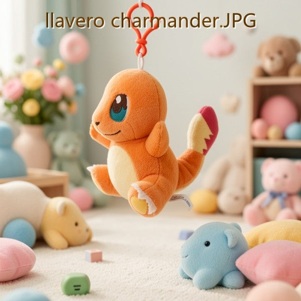 LLAVERO DE PELUCHE CHARMANDER
