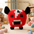 MINECRAFT TORO ROJO 20CM