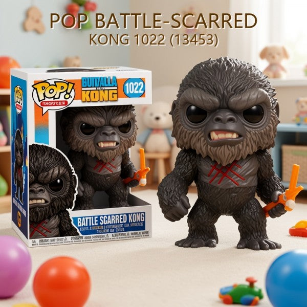 POP BATTLE-SCARRED KONG 1022