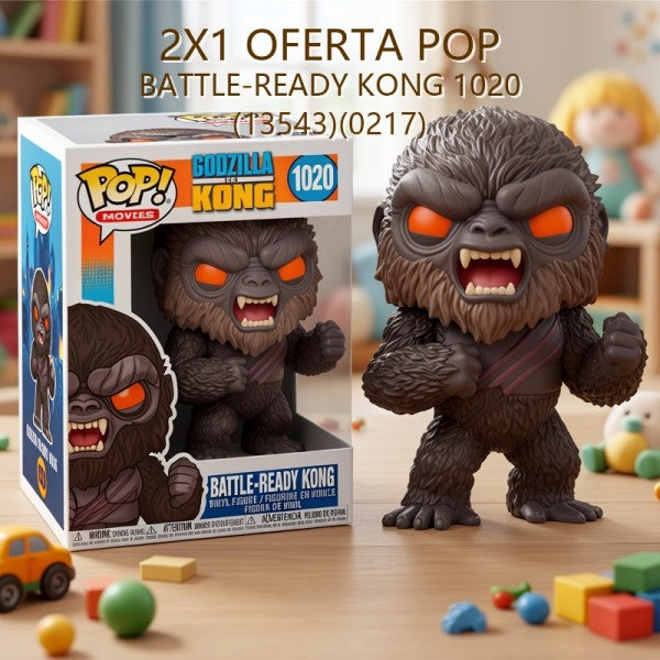 POP BATTLE-READY KONG 1020 (13543)(0217) 2X1 OFERTA FINAL!!!
