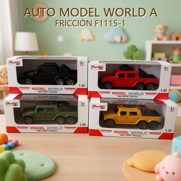 AUTO MODEL WORLD A FRICCIÓN F1115-1