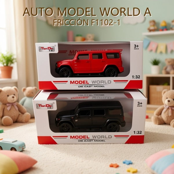 AUTO MODEL WORLD A FRICCIÓN F1102-1