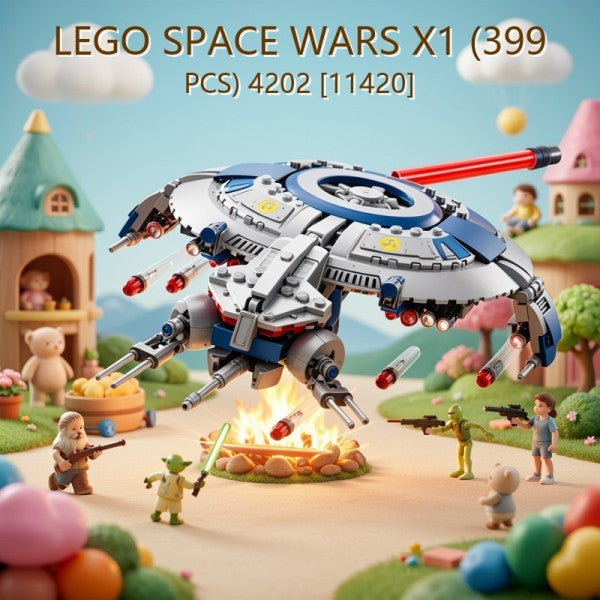 BLOQUES SPACE WARS X1 (399 PCS) 4202 [11420]