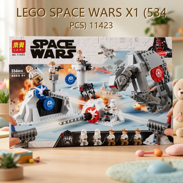 BLOQUES SPACE WARS X1 (534 PCS) 11423