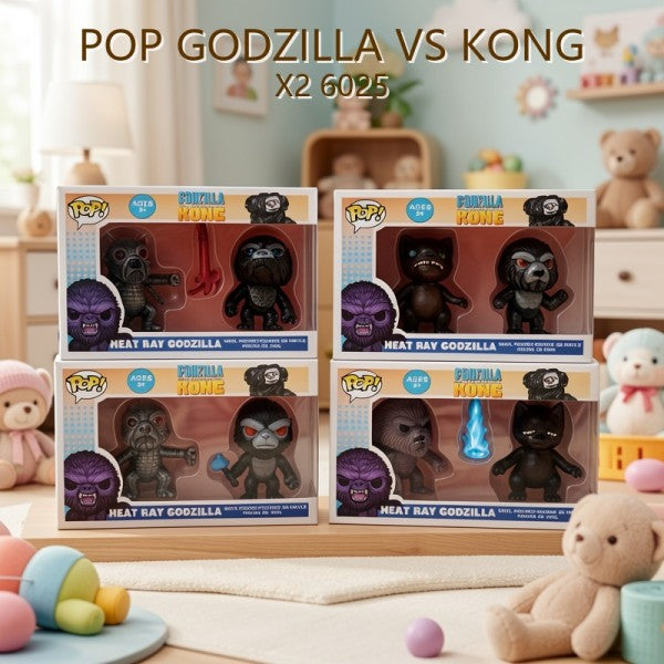 POP GODZILLA VS KONG X2 6025