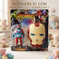 AVENGERS X1 CON MASCARA LUZ Y SONIDO 0911 JM89802-5