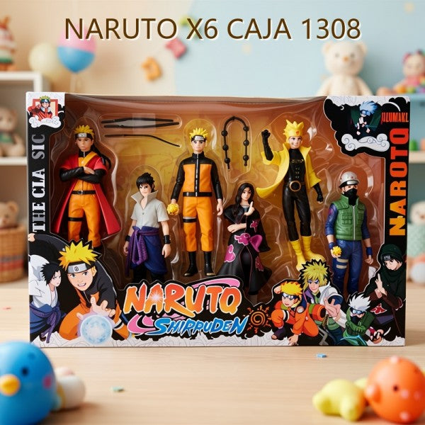 NARUTO X6 CAJA 1308
