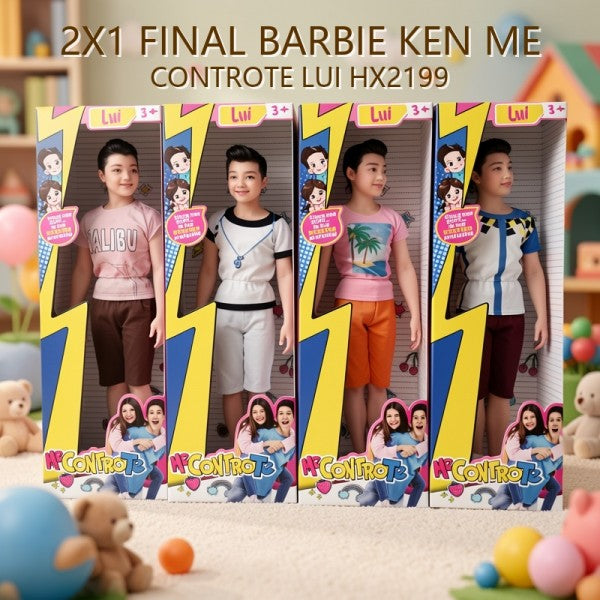 OFERTA 2X1 BARBIE KEN ME CONTROTE LUI HX2199