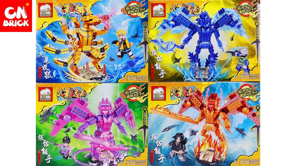 BLOQUES NARUTO X4 JX90110 PRECIO FINAL!!!