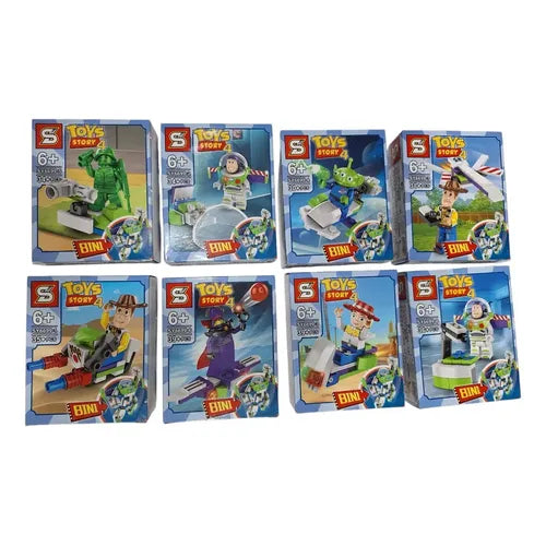 BLOQUES TOY STORY X8 6699