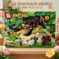 BLOQUES DINOSAUR WORLD X1 (988+PCS) 1512