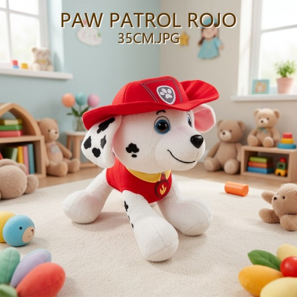 PAW PATROL ROJO 35CM