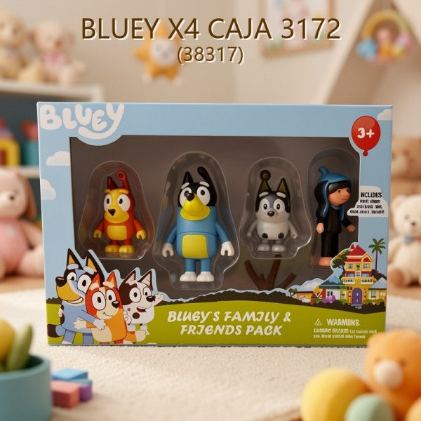 BLUEY X4 CAJA 3172 (38317)