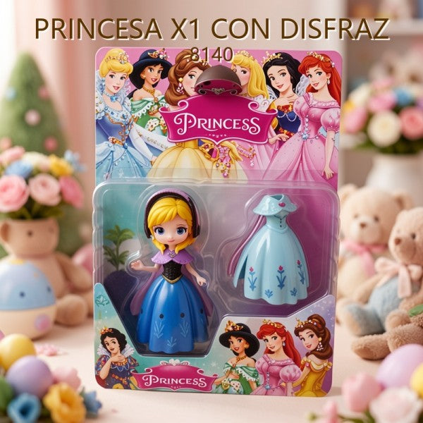 PRINCESA X1 CON DISFRAZ 8140