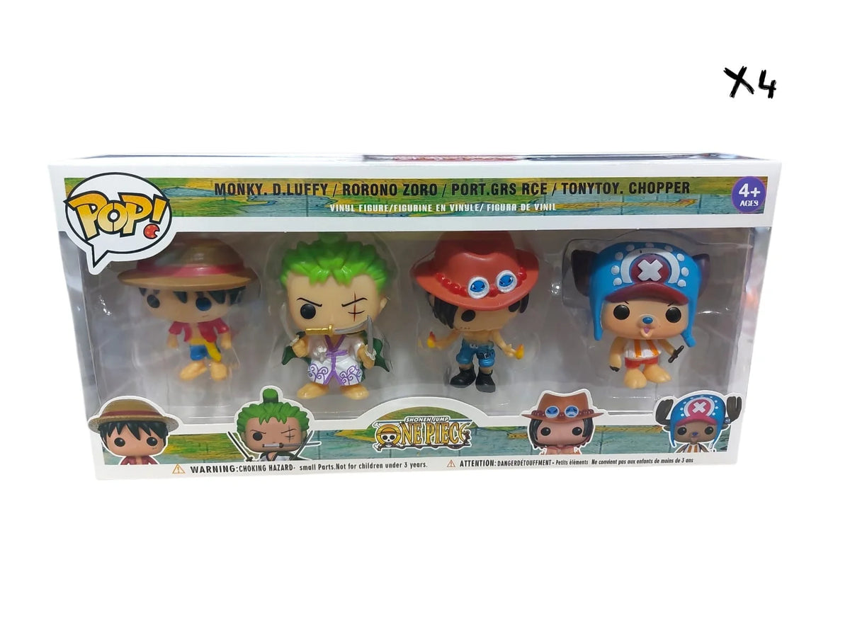 FUNKO POP ONE PIECE X4
