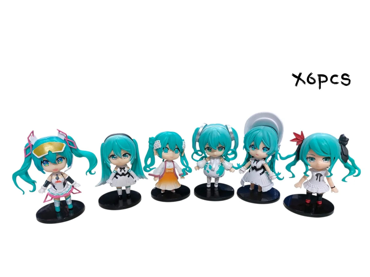 FIGURA MIKU X6 PIEZAS