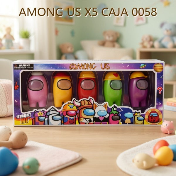 AMONG US X5 CAJA 0058