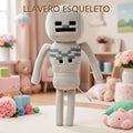 LLAVERO DE PELUCHE MINECRAFT ESQUELETO