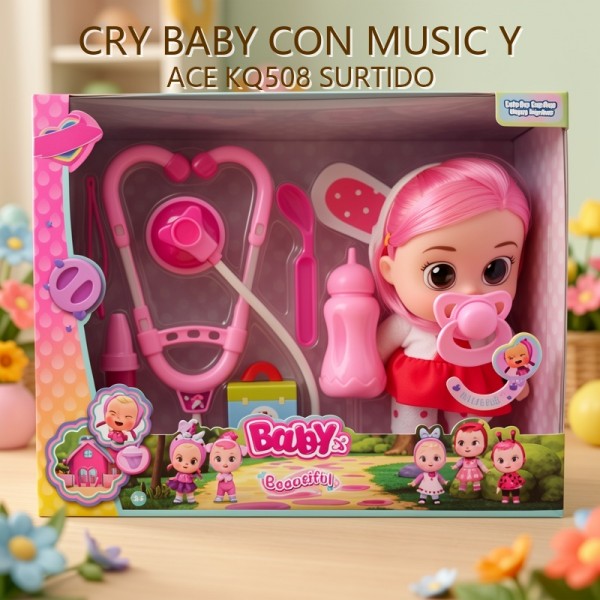 CRY BABY CON MUSIC Y ACE KQ508 SURTIDO