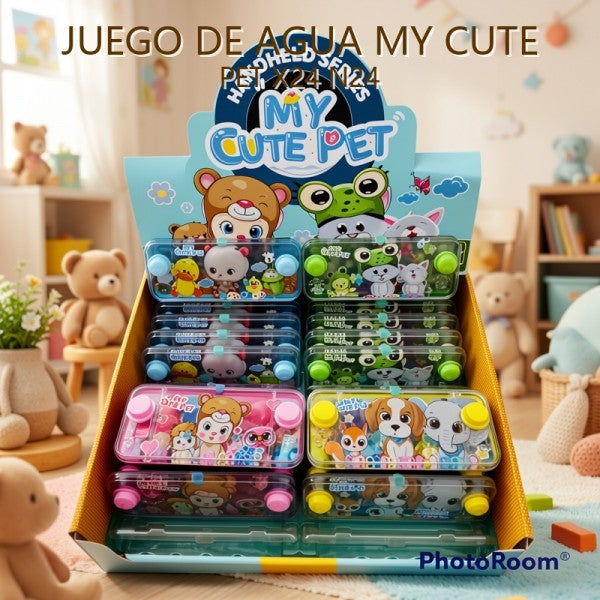 JUEGO DE AGUA MY CUTE PET X24 N24