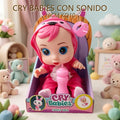 CRY BABIES CON SONIDO 26CM KQ10