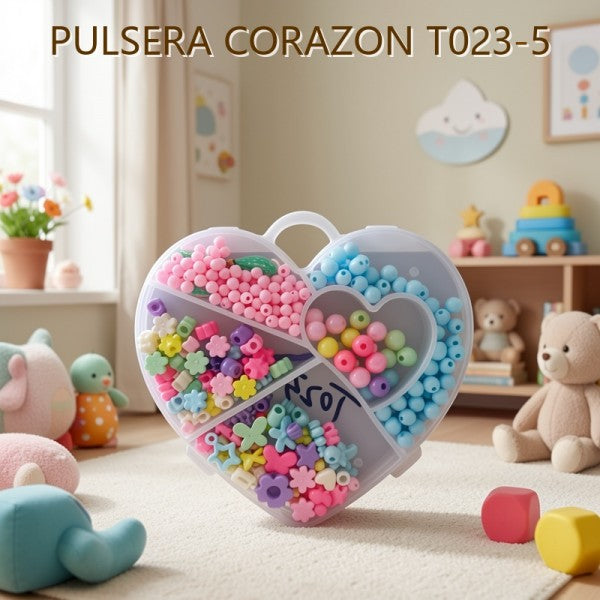 PULSERA CORAZON T023-5