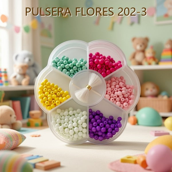PULSERA FLORES 202-3