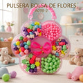 PULSERA BOLSA DE FLORES A098-2