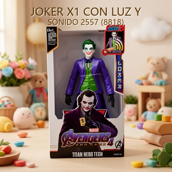 DC JOKER X1 CON LUZ Y SONIDO 2557 (8818)