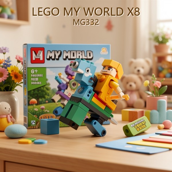 BLOQUES MY WORLD X8 MG332