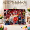 OFERTA 2X1 BAKUGAN X3 CON 2 BOLA BLISTER 3038(35305-2)