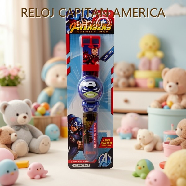 RELOJ CAPITAN AMERICA BH789-2