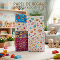 PAPEL DE REGALO 50X70CM X50U A1-512-3