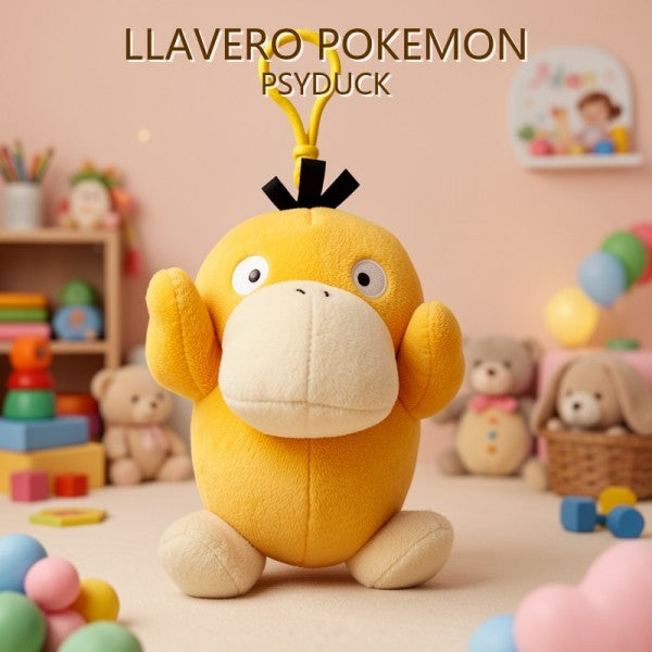 LLAVERO DE PELUCHE POKEMON PSYDUCK