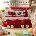 ROBOT FIRE TRUCK A PILA CON LUZ Y SONIDO 0506(VT16)