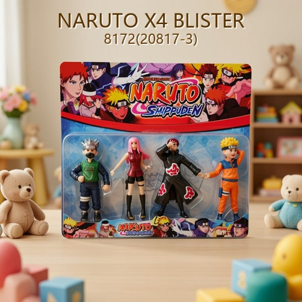 NARUTO X4 BLISTER 8172(20817-3)