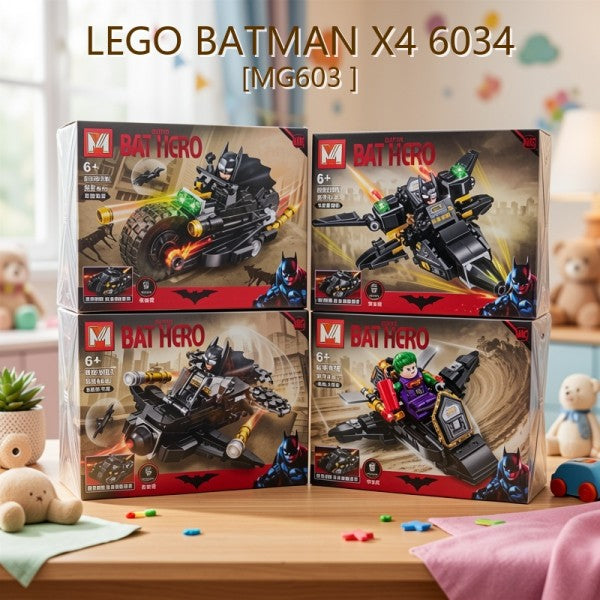 LEGO BATMAN X4 6034 [MG603 ]