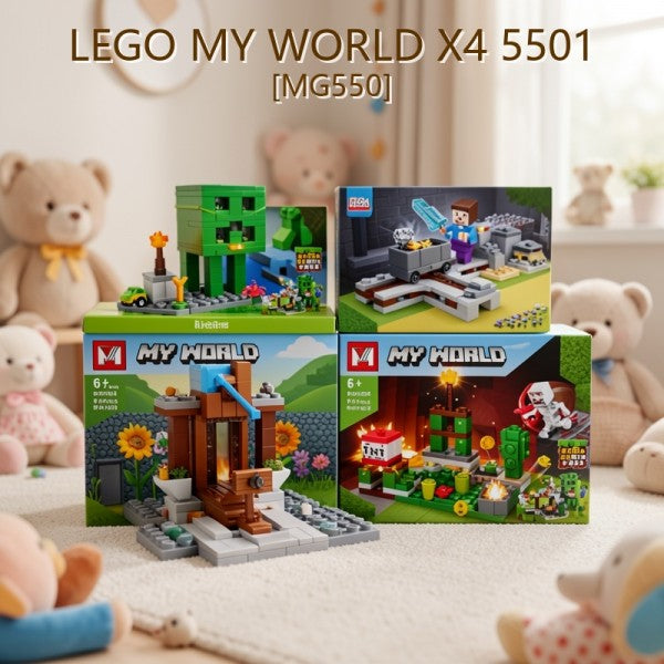 BLOQUES MY WORLD X4 5501 [MG550]