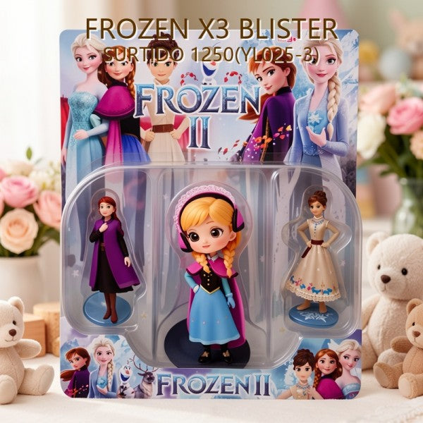 FROZEN X3 BLISTER SURTIDO 1250(YL025-3)