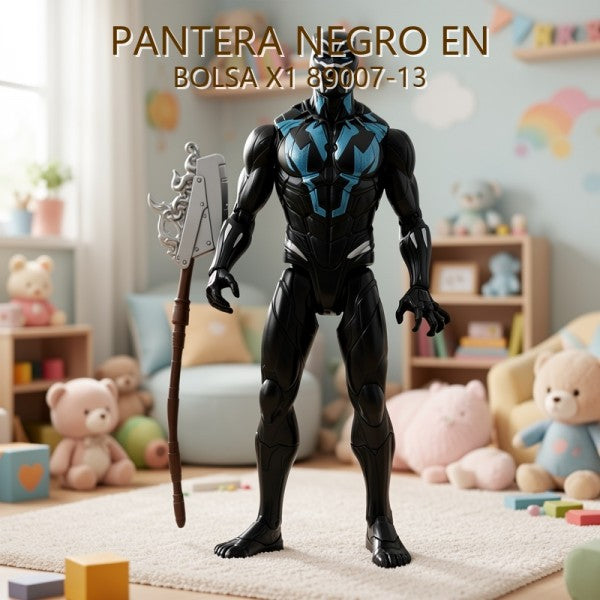 AVENGERS PANTERA NEGRA EN BOLSA X1 89007-13