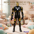 AVENGERS IRON MAN NEGRO X1 EN BOLSA 12CM 8019-7M-3