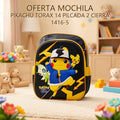 MOCHILA PIKACHU TORAX 14 PILCADA 2 CIERRA 1416-5 OFERTA FINAL!!!