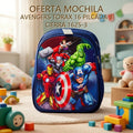 MOCHILA AVENGERS TORAX 16 PILCADA 3 CIERRA 1625-3 PRECIO FINAL!!!