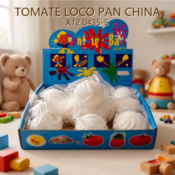 SQUISHY TOMATE LOCO PAN CHINA X12 0435-5